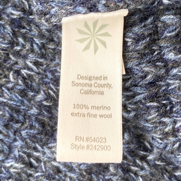 Athleta Merino Wool Sweater CHILL Textured Zip Front - Picture 6 of 11